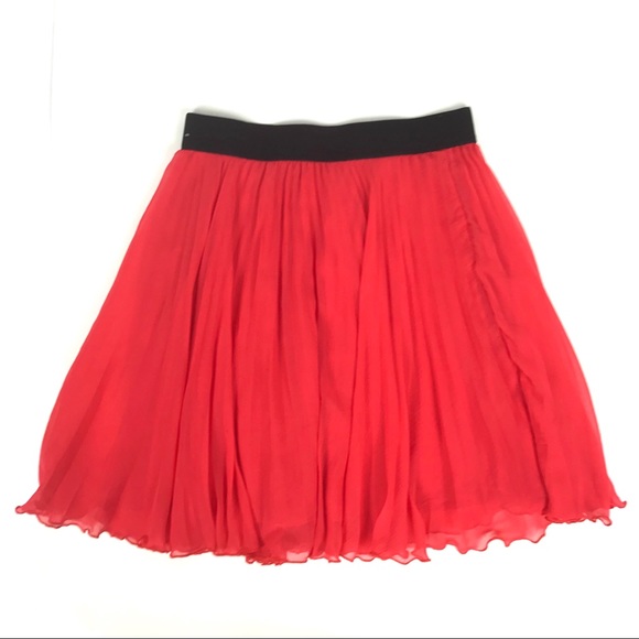 Abercrombie Fitch Sheer Pleat Skirt Size S Girls - Picture 6 of 8
